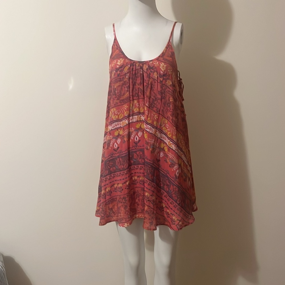 Kimchi Blue Lace-Up Side Mini Dress, Size S - Picture 7 of 13